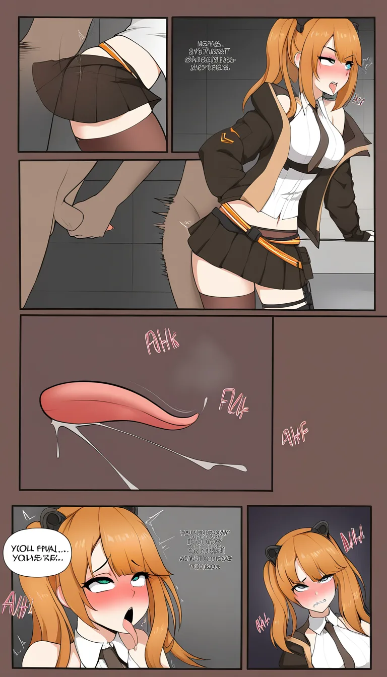 High quality color hentai, faelynn girls frontline 2, rough sex comic, ahegao tongue out