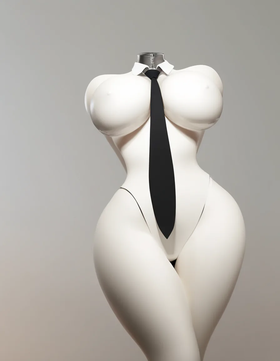 professional photo, high detail, 1other, curvy figure, necktie, facesitting, natural skin texture, hentai_studio_quality
