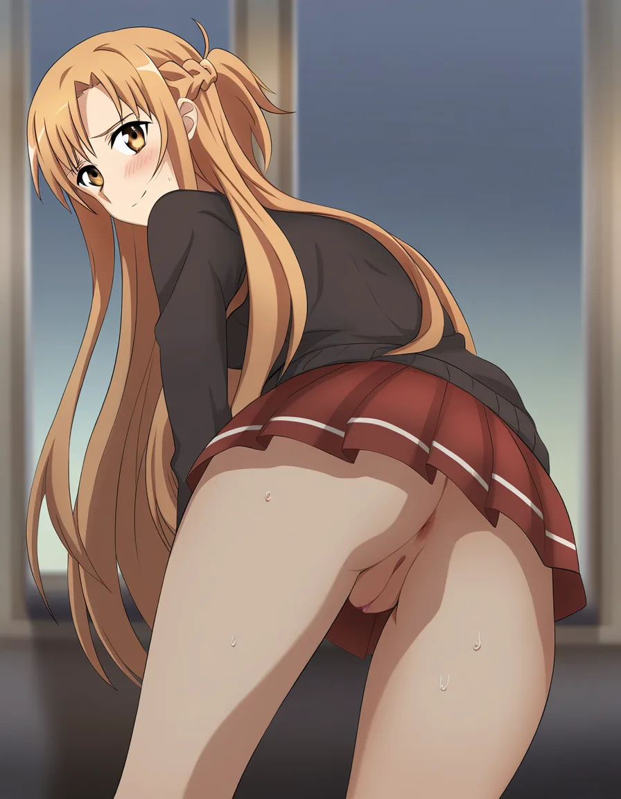 Suguha and Asuna from SAO, yuri, hentai_studio_quality