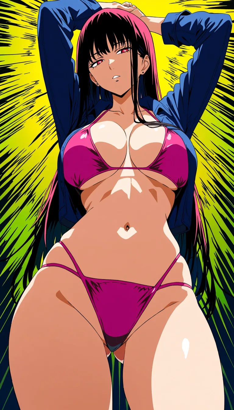 He immediately moves his hands out of frame, smooth rhythmic movement, she thrusts her hips down rapidly until her ass bounces on his pelvis, his entire cock slides all the way into her pussy with ease, she smirks at him while he moans, no music, sloppy wet sex sounds, his cock retains a normal size and shape