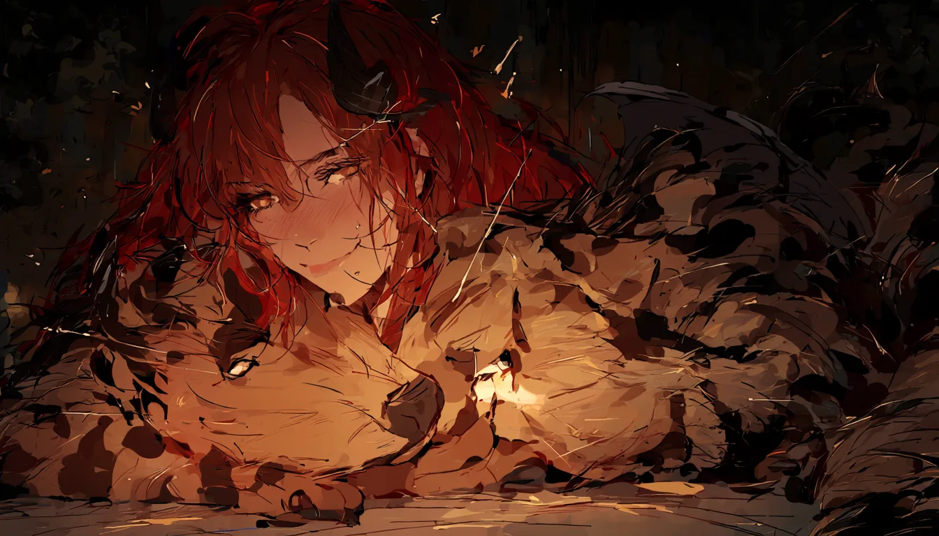 masterpiece, best quality, score_7, newest, highres, absurdres, anime coloring, Попробуй используя стилистику с первого арта, нарисовать персонажа. Второй арт - фигура персонажа. Нужно нарисовать парня, Фембоя(парнем, не девушкой). Персонаж для Дарк фэнтези. со второго арта. Основные черты: Очень высокий, будто обычный человек с фигурой в 160 см, пропорционально увеличен до 2.5 метров. Кисти и ступни используют самый темный цвет, выше уже переходит в телесный. Прическа - короткая, челка длинная, также самый темный цвет. Глаза, язык, рот и вены на руках, а также слюна самого яркого цвета из палитры. Фигура типа груша: 60, 45, 100. Вместо одежды фэнтезийный топ с высокой прозрачностью, будто из мембраны глянцевой, из лёгкого шелка. Боксеры, но очень узкие, на животе пара ремней, на плечах плащ, на голове яркий, будто намокшие.большой член. Вокруг персонажа куча магических рук - это его способность. На пупке - пирсинг, на коленях - наколенники. В руках посох с длинным древком, на конце должна быть сфера в виде кулака окружённая полумесяцем из дерева. и немного беспокойное выражение лица имеет. Третий арт добавлю, как то, какой должна быть фигура. Ну и ещё. Он не должен быть мускулистым и худощавым. Плечи должны быть узкими. Цвет кожи должен быть самым обычным. Ну и должен быть выделен., glossy shiny skin, wet highlights, (dim warm lighting:1.2), dramatic rim light, deep shadows, dark bokeh background, sensual mood