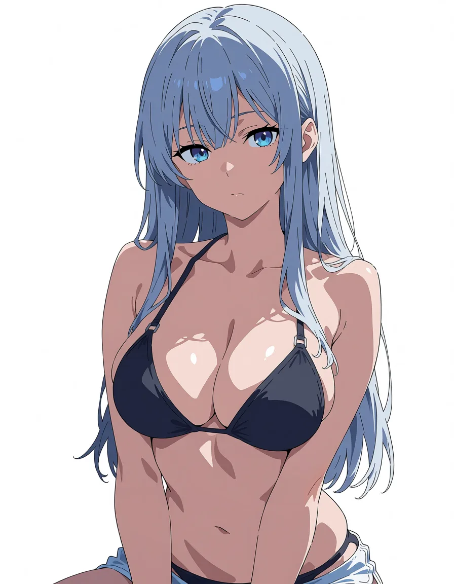 masterpiece, best quality, score_7, newest, anime screenshot, official art, Анал, (flat color:1.3), hard cel shading, thin crisp lineart, high key daylight, vivid primary palette, bright clean background