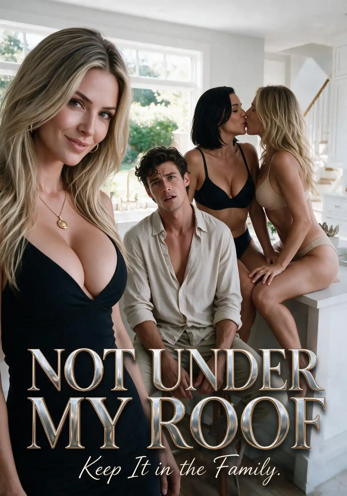 Not Under My Roof — AI porn shorts series on candy-ai