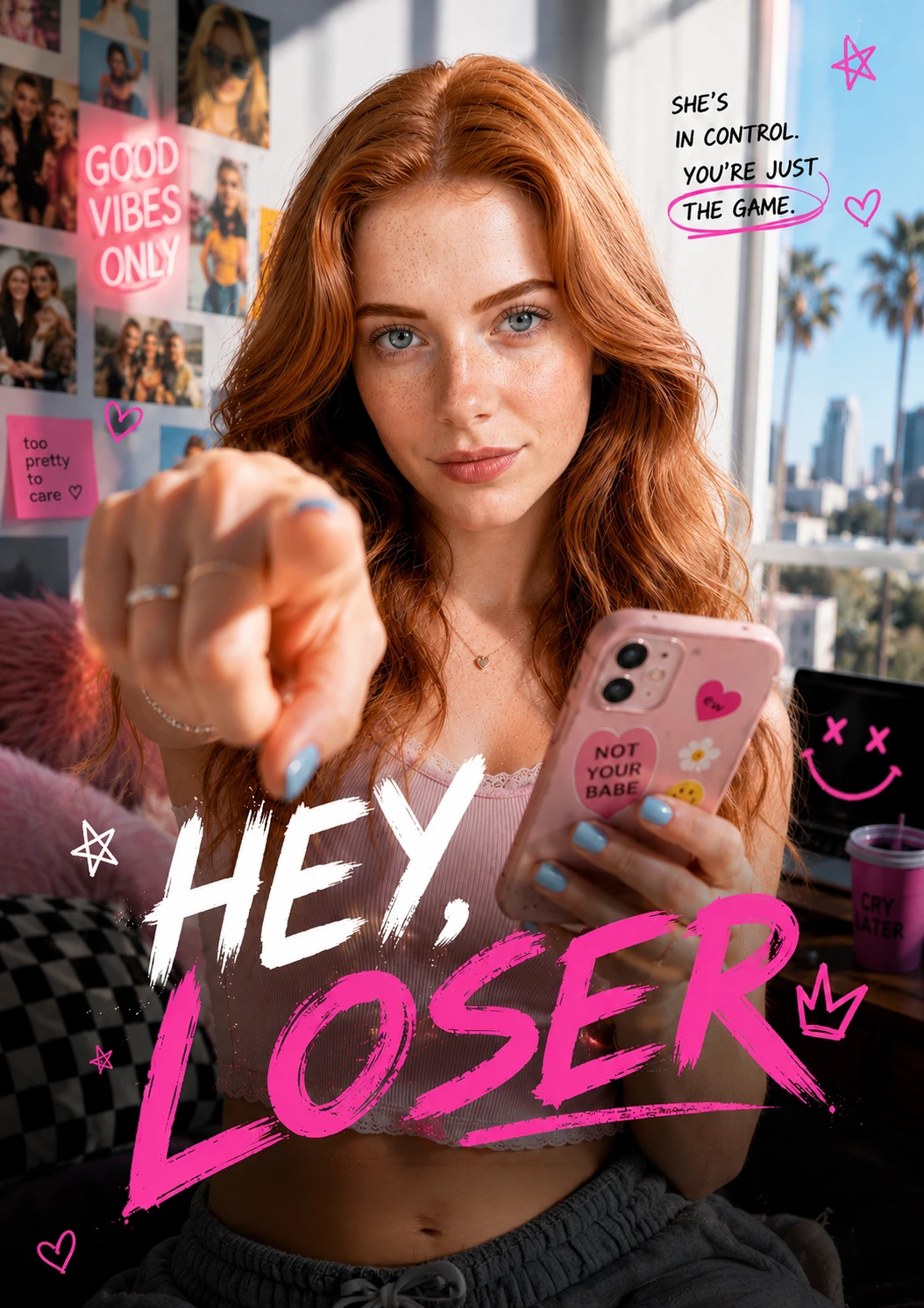 Hey, Loser — AI porn shorts series on candy-ai
