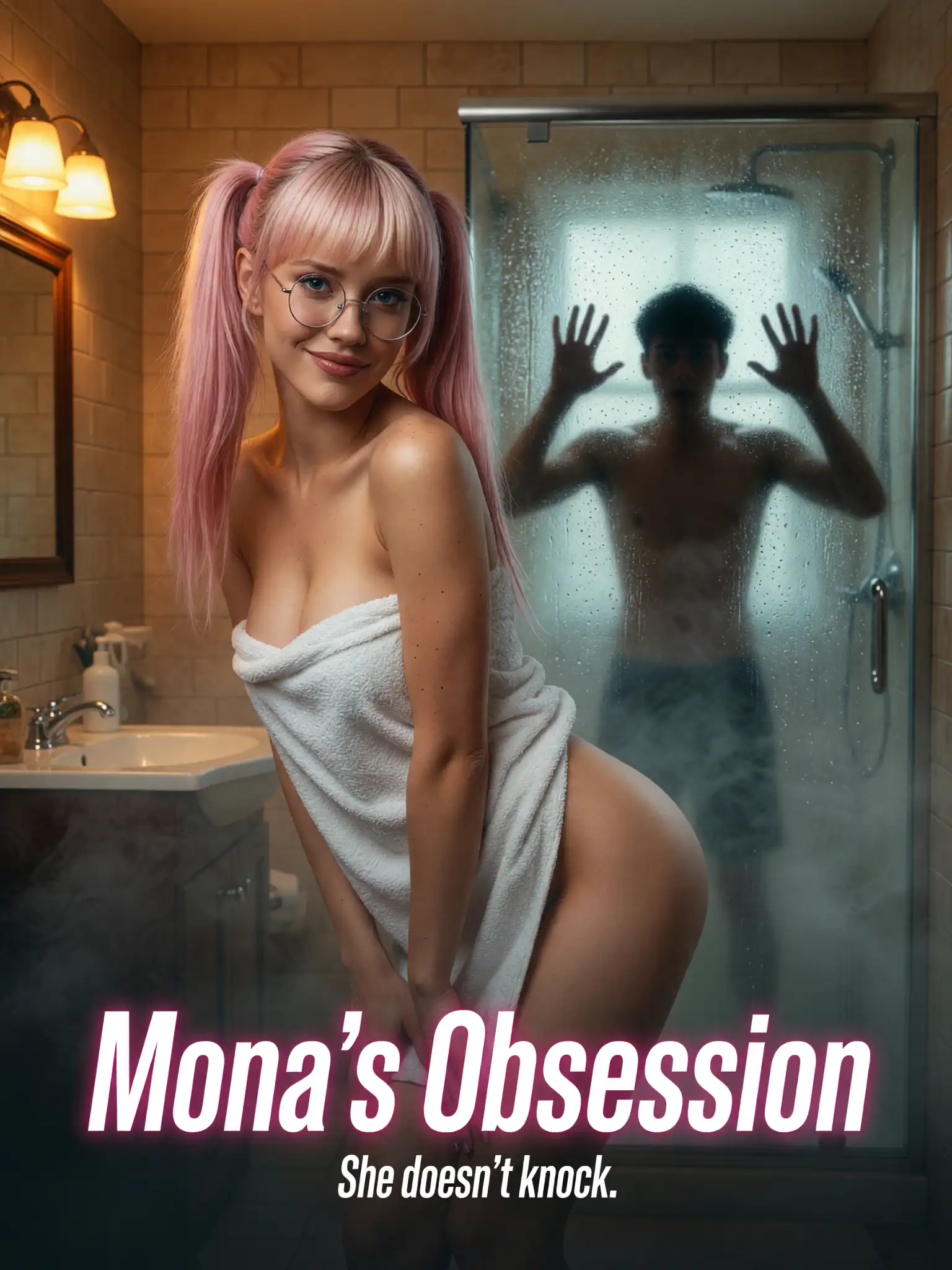 Mona's Obsession — AI porn shorts series on candy-ai