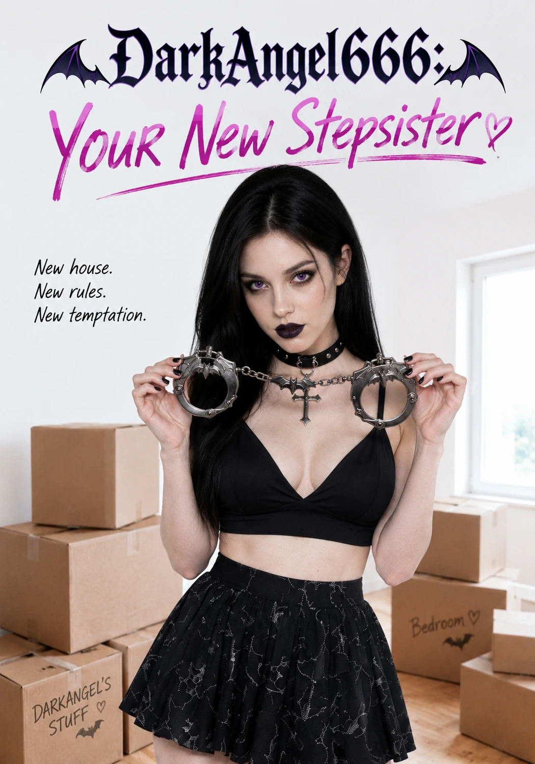 Your New Stepsister — AI porn shorts series on candy-ai
