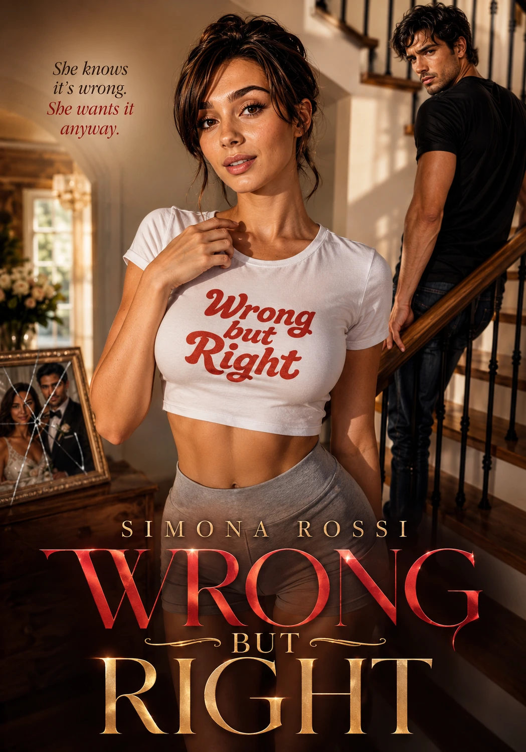 Simona Rossi: Wrong But Right — AI porn shorts series on candy-ai