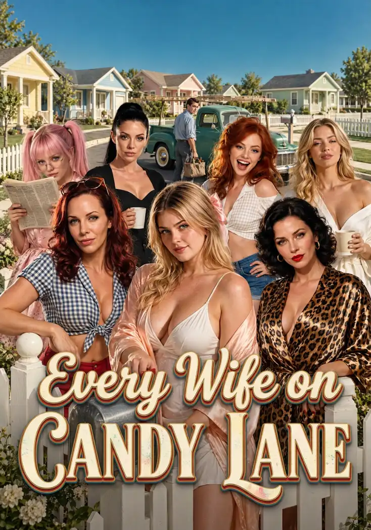 Every Wife on Candy Lane — AI porn shorts series on candy-ai