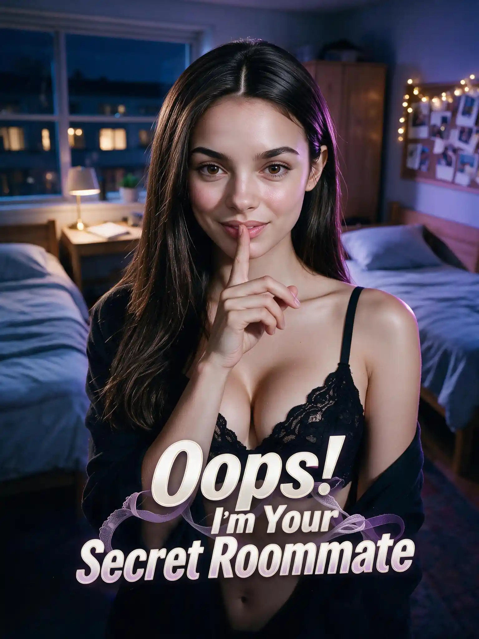 Oops! I'm Your Secret Roommate — AI porn shorts series on candy-ai
