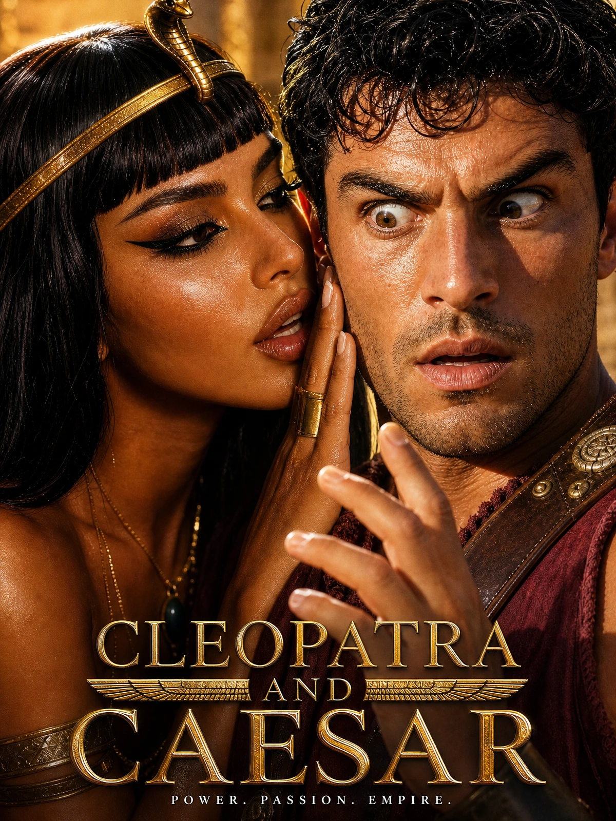 Cleopatra and Caesar — AI porn shorts series on candy-ai