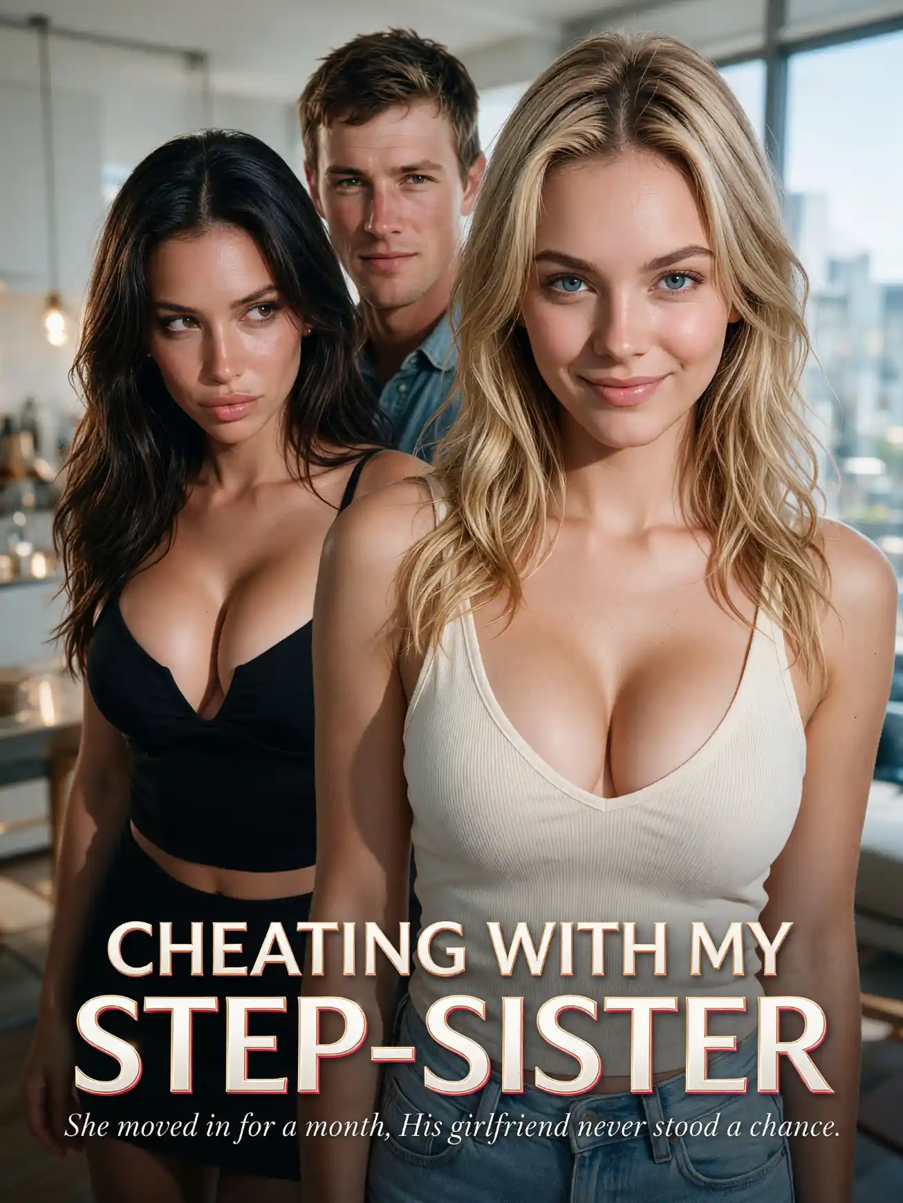 Cheating with my Step-Sister — AI porn shorts series on candy-ai