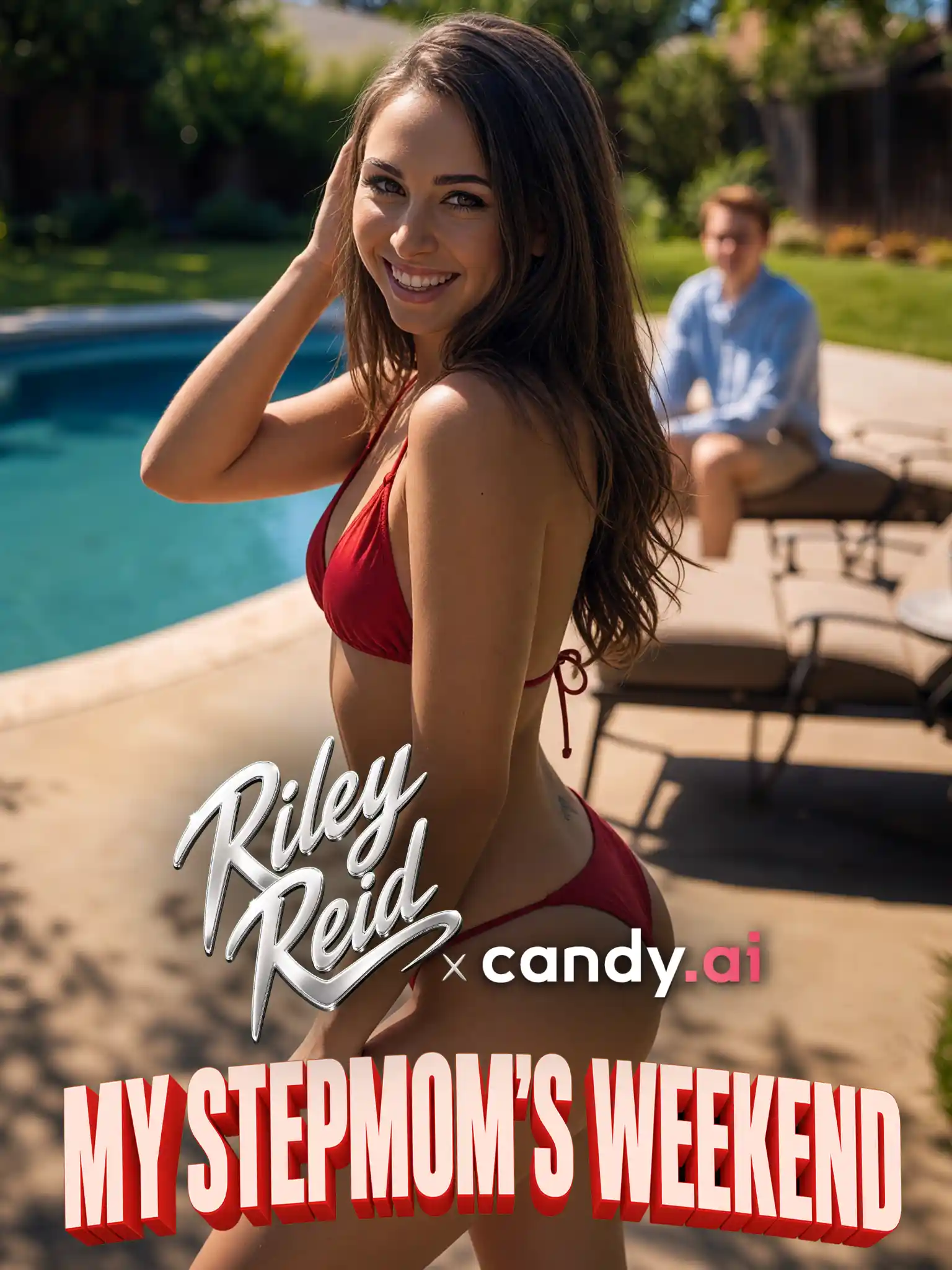 My Stepmom's Weekend — AI porn shorts series on candy-ai