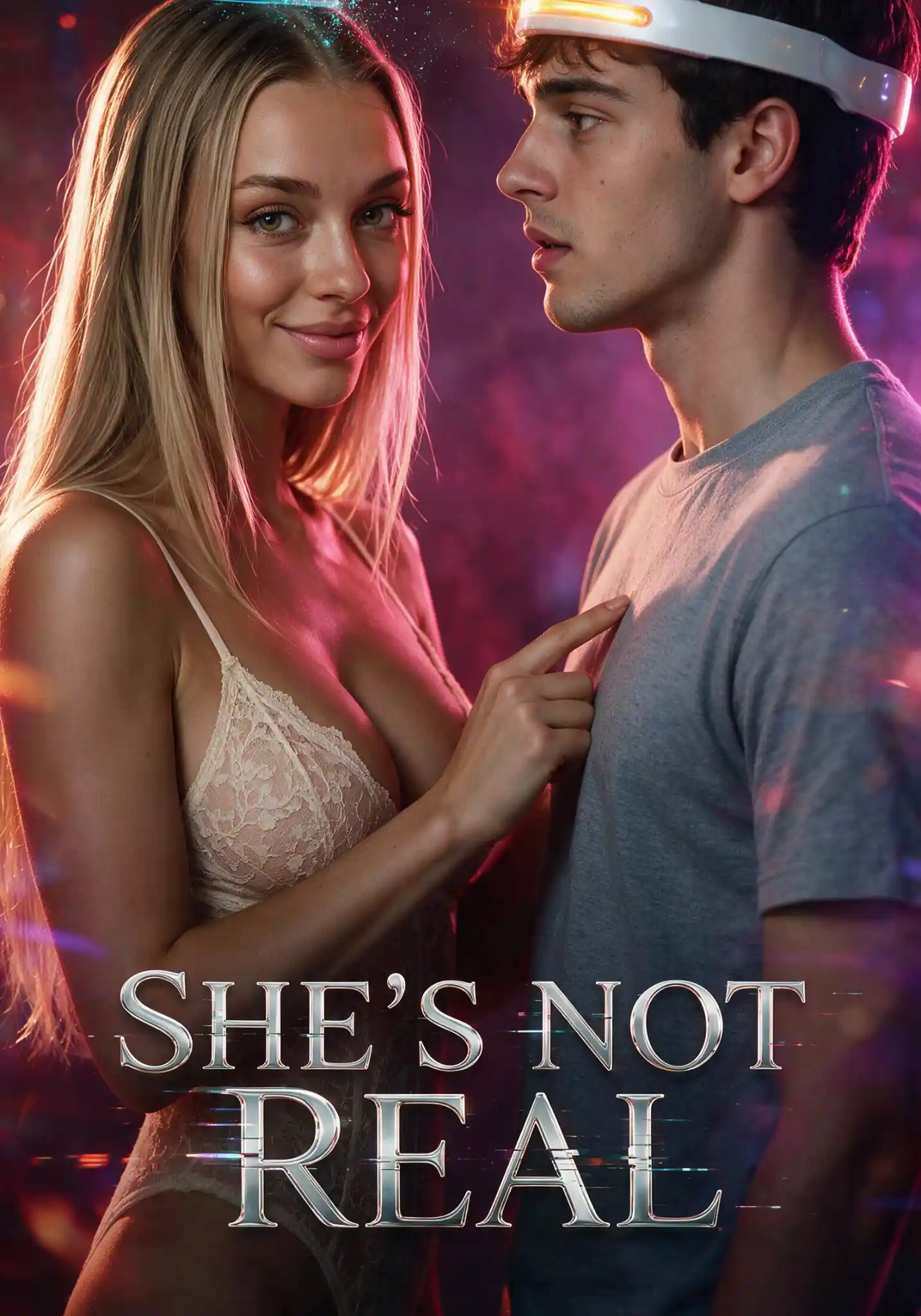 She's not real — AI porn shorts series on candy-ai