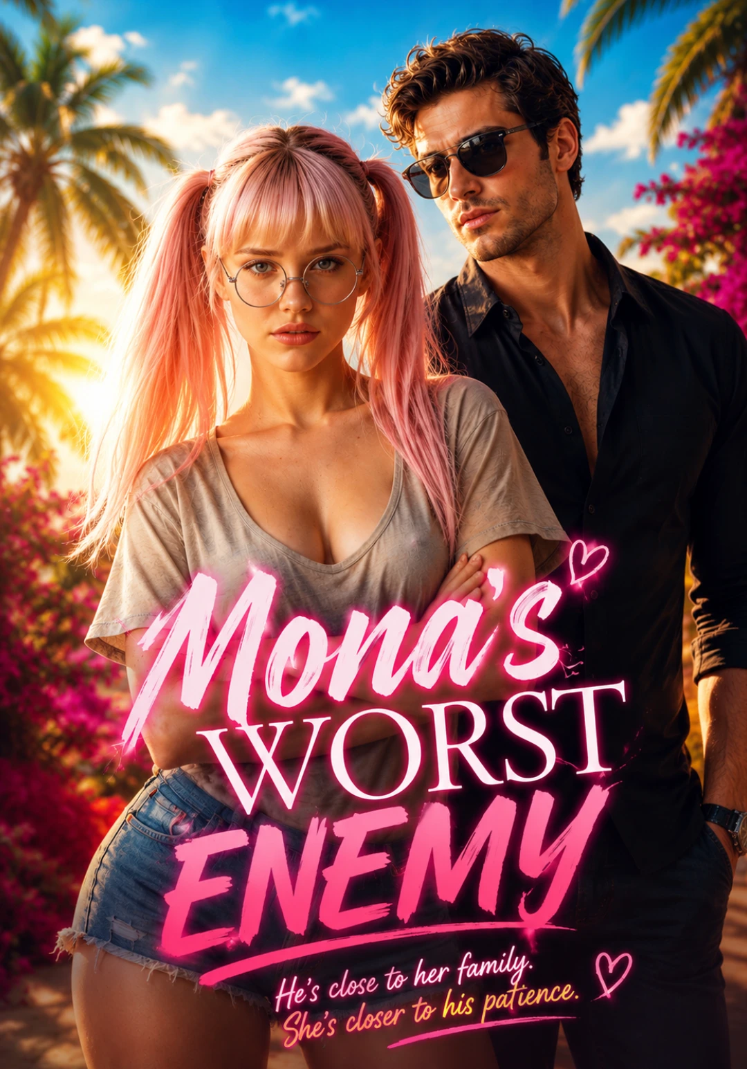 Mona's Worst Enemy — AI porn shorts series on candy-ai